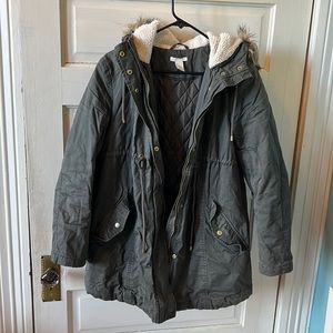 H & M maternity parka jacket